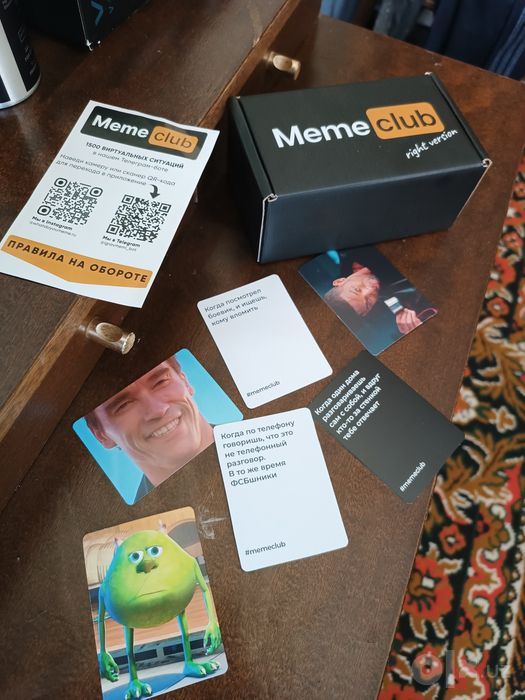 Настольная игра Meme club