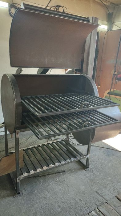 Изготовление Smoker BBQ
