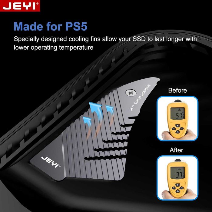 Охлаждающий радиатор для SSD m.2 Play Station 5 fat