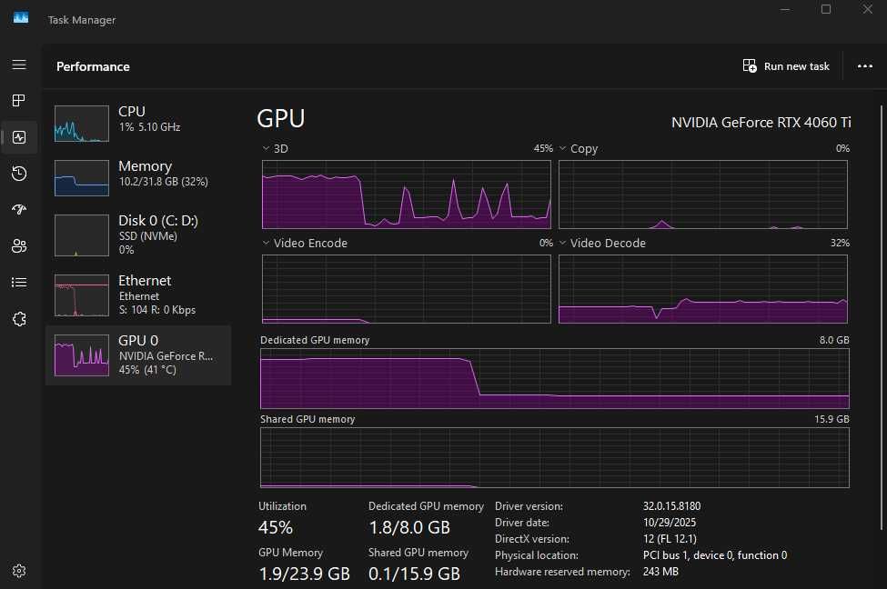 PC Gaming rtx 4060ti i5 14600kf 32gb ram ddr5