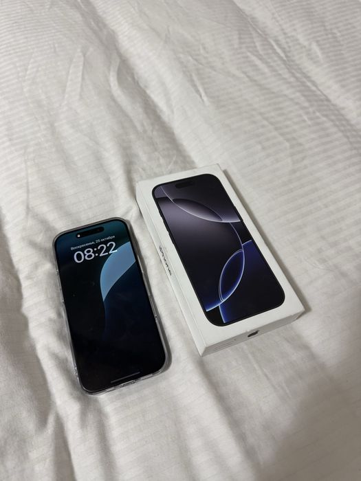iPhone 16pro (89%АКБ/256гб)