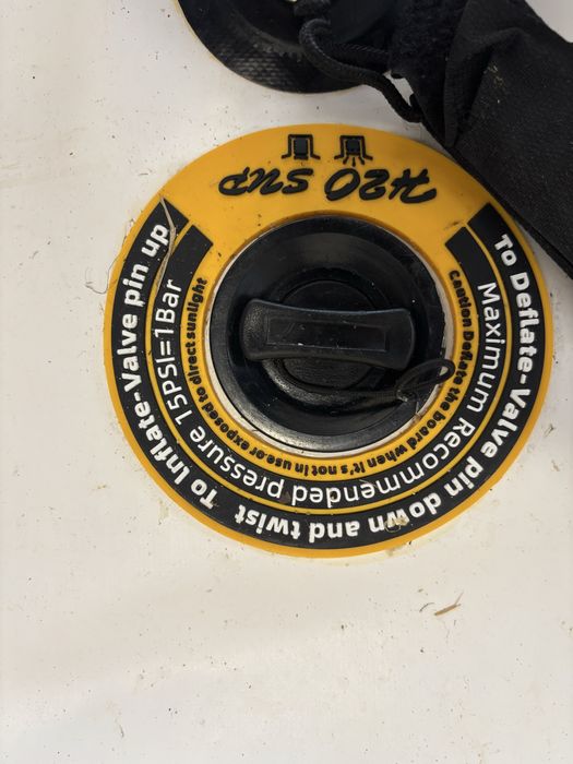 Надуваем SUP -H2O.