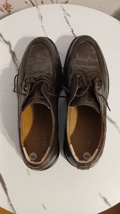 Pantofi bărbați culoare maro închis