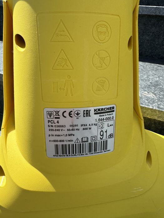 Karcher PCL 4 Aparat curatat terase / piatra / pardoseli