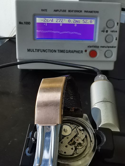 Ceas Pirofa - Int. Manuala - Oțel 38 mm-Funcționează excelent!