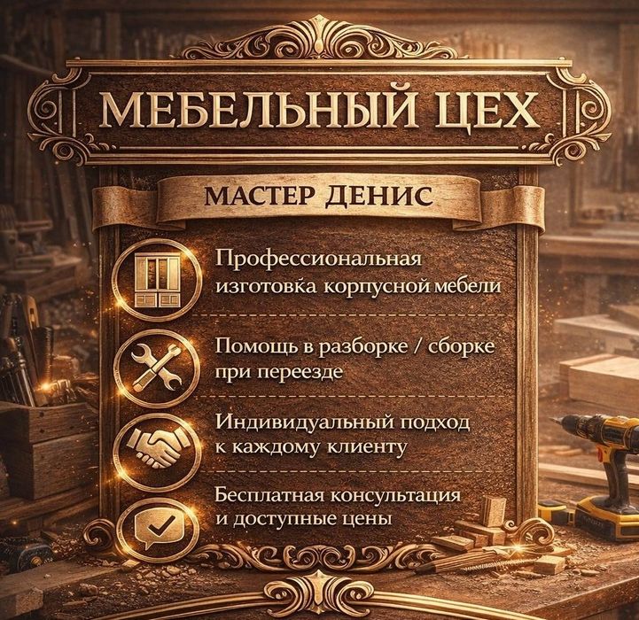 Мебель на заказ Сборка изготовление корпусной мебели