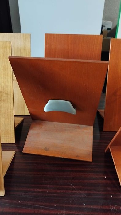 Меню дървена стойка - Дисплей за мхоголистово меню 23/34см