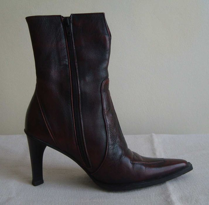 Botine SAN MARINA, din piele naturala, nr. 37.