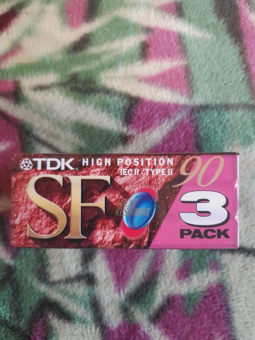 TDK SF90 3 Pack Casete Audio Crom