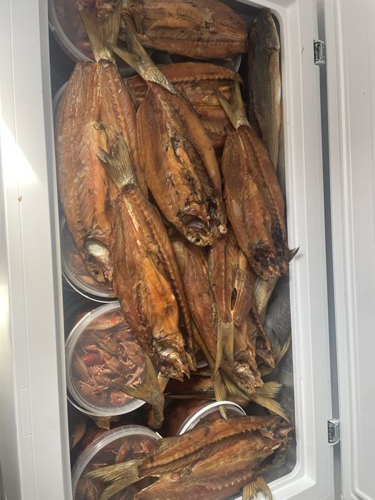 Кефаль копченный