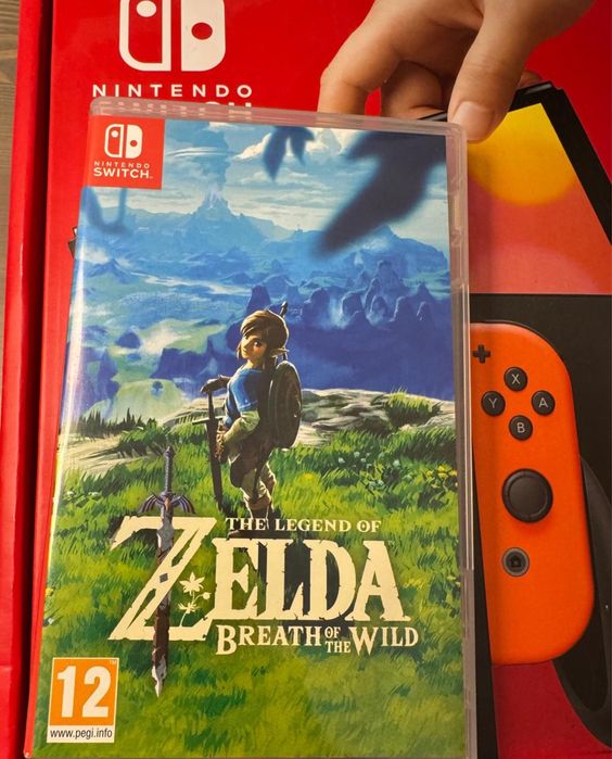 Продам Nintendo Switch OLED + игра Zelda