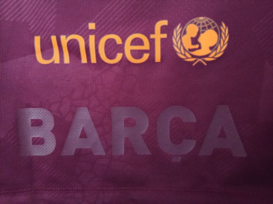 Детска Фланелка на Барселона L 147-158 см. 100% Оригинал  TAILAND