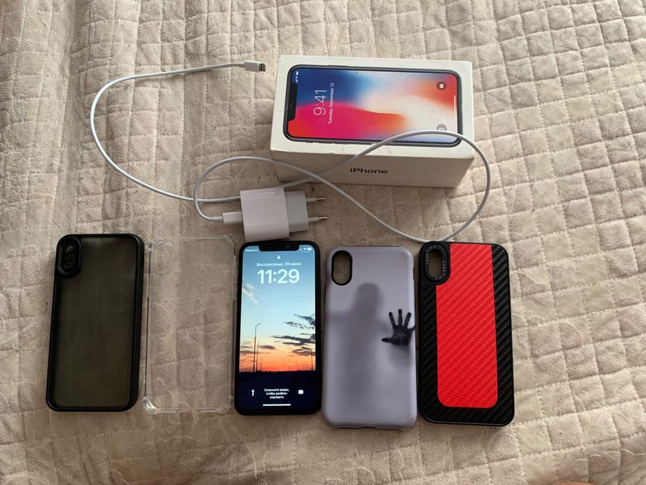 Iphone x гарантия 1,2 год