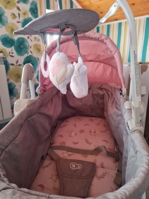 Бебешка люлка 5 в 1 Kinderktaft - Розова