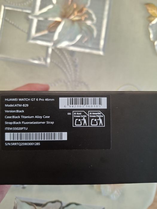 Huawi watch GT 6 pro