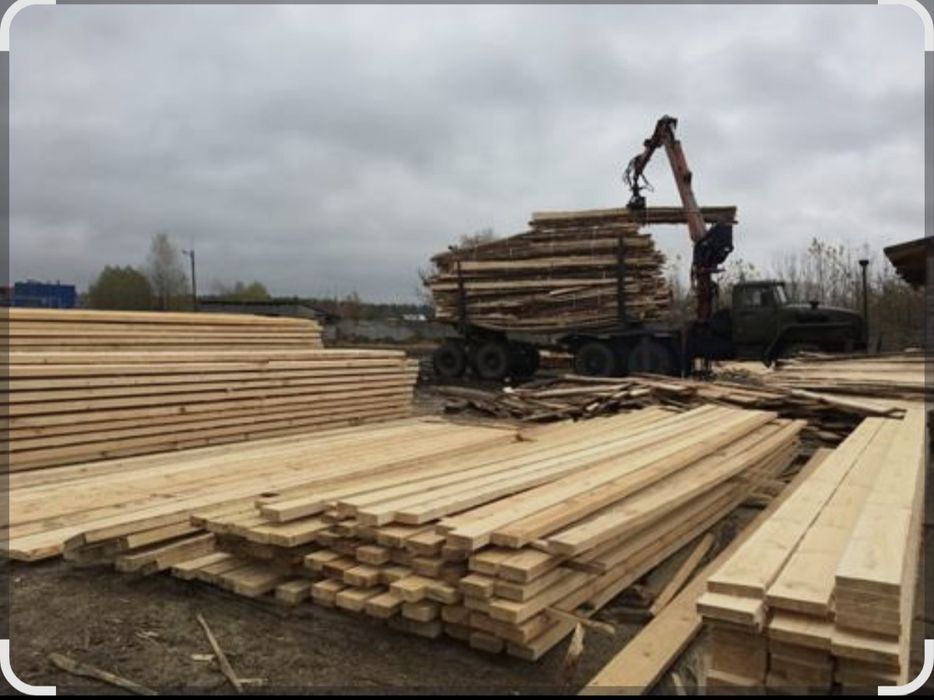 Пиломатериал сосна.