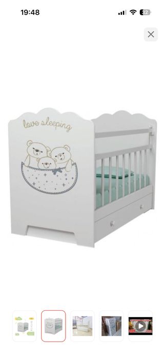 Продам детскую кроватку