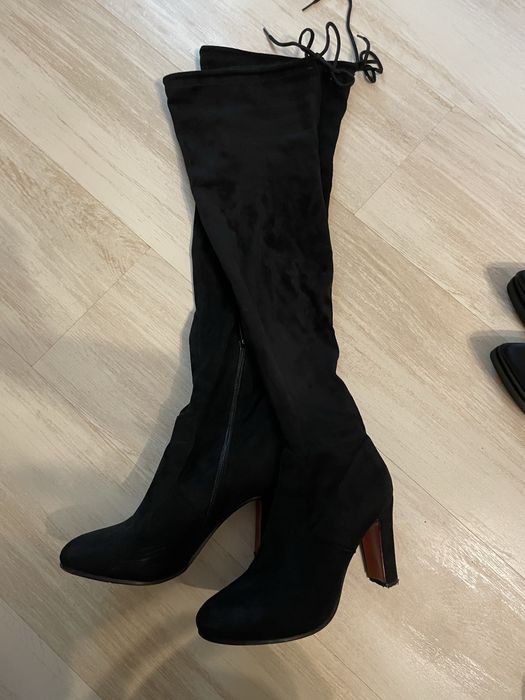 Дамски ботуши на ток