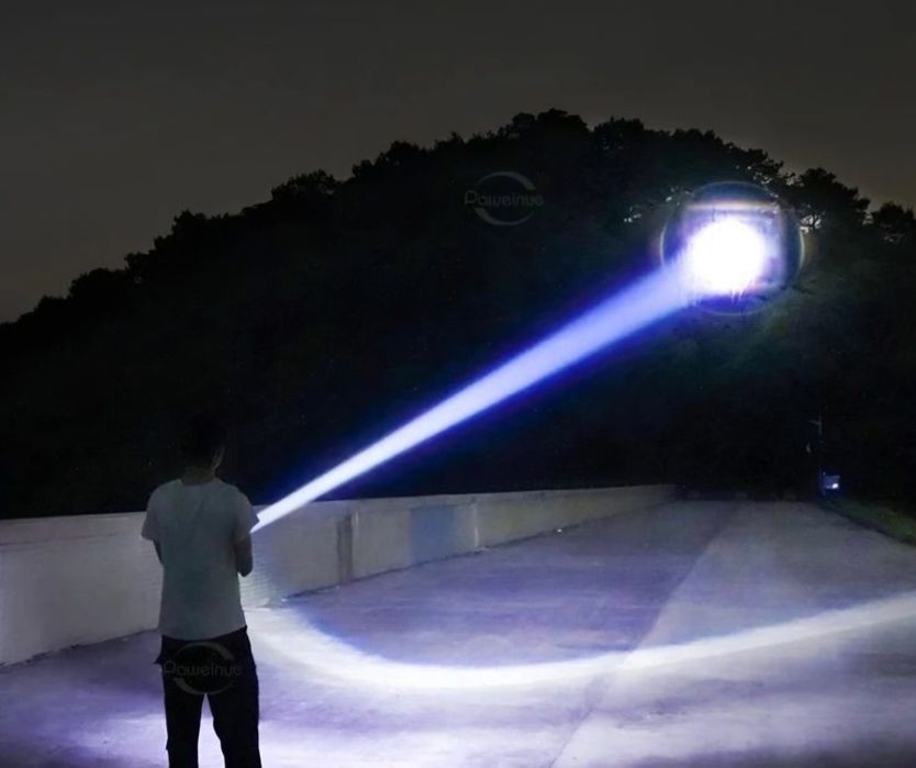 Мощный фонарь-повербанк 2 в 1