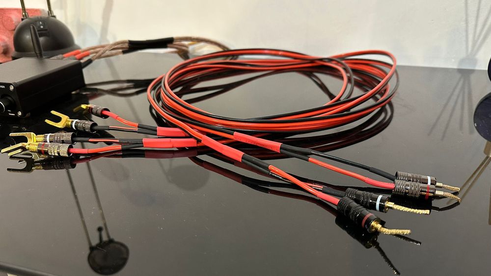 Cabluri boxe noi cupru OFC, LGC cu jack banana boxe pasive putere