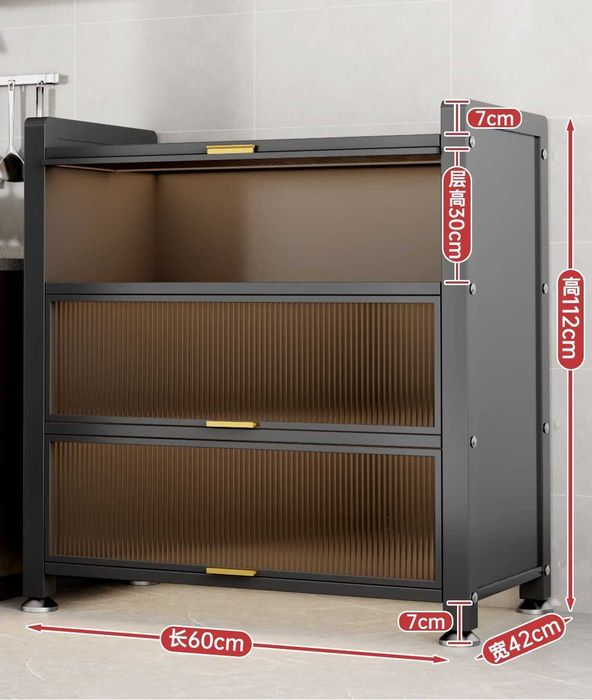 Буфет для кухни / Кухонный сервант/Кухонный шкаф