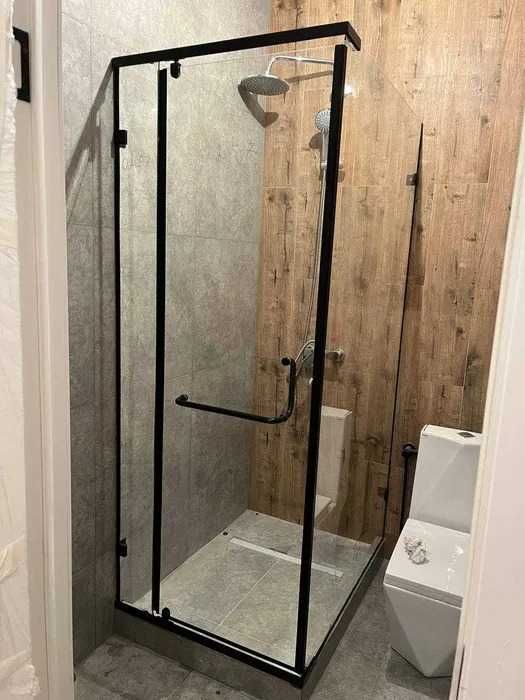 Душевые кабины, перегородки лофт, стекло для ванной