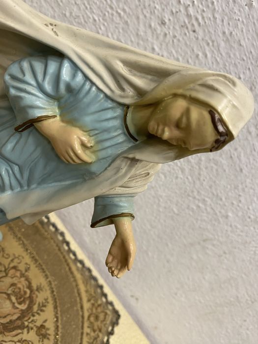 Френска порцеланова фигура дева мария