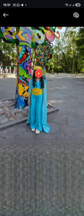 Национальный костюм в цвете нашего флага