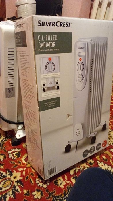 Vand calorifer radiator cu ulei 1500w