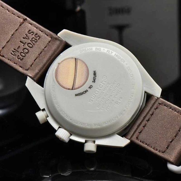 Ceas SWATCH X OMEGA MISSION TO SATURN -Chronograf Superb Nou 2026 !!