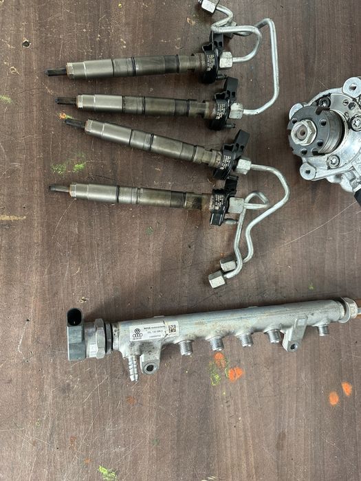 Injectie completa pompa rampa injectoare audi a4 a5 a6 q5 exeo passat tiguan golf skoda 2.0tdi cba cbb cbd caga caha