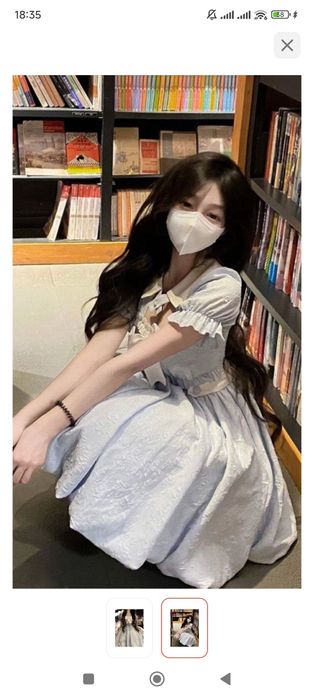 Продам красивое платье в аниме стиле