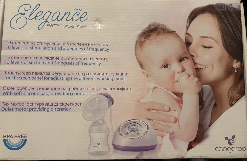 Електрическа помпа за кърма Cangaroo Elegance, лилав