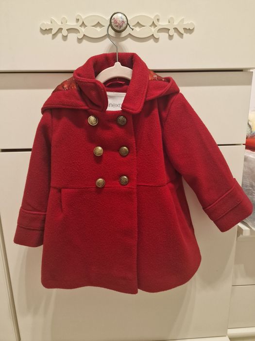 Pachet lot palton rochite  fetite Next