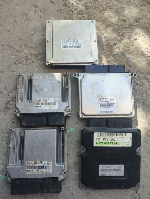 Электронные блоки двигателя w211