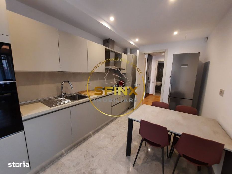 Primaverii, ground floor, fully furnished, very large terraces
