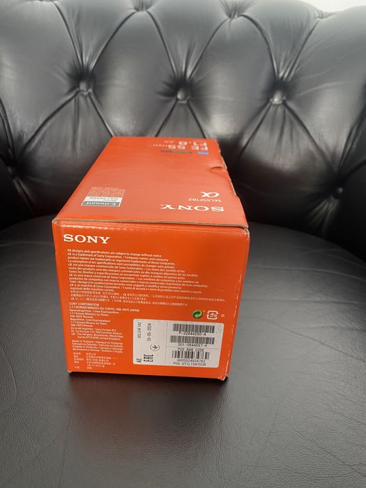 Obiectiv Sony, SEL55F18Z, FE 55 mm, F1.8 ZA, Nou sigilat