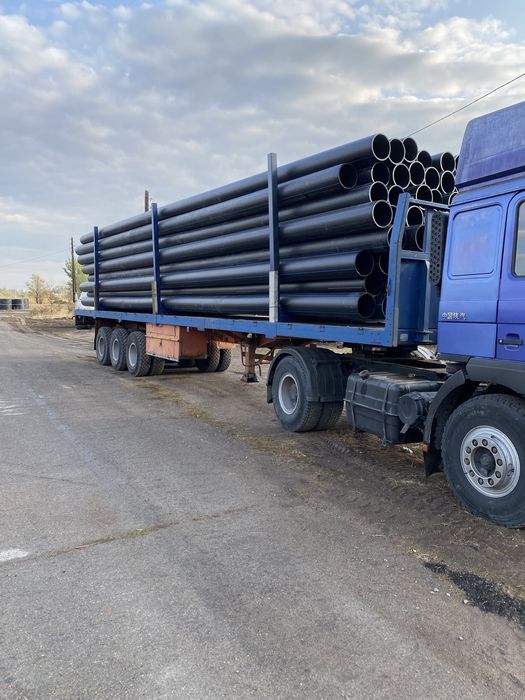 Услуги длинномера, шаланды грузоперевозки