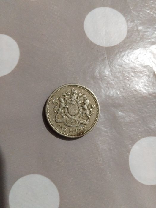Moneda de colectie Elizabeth2 :D•G•Reg•F•D•1983,One Pound