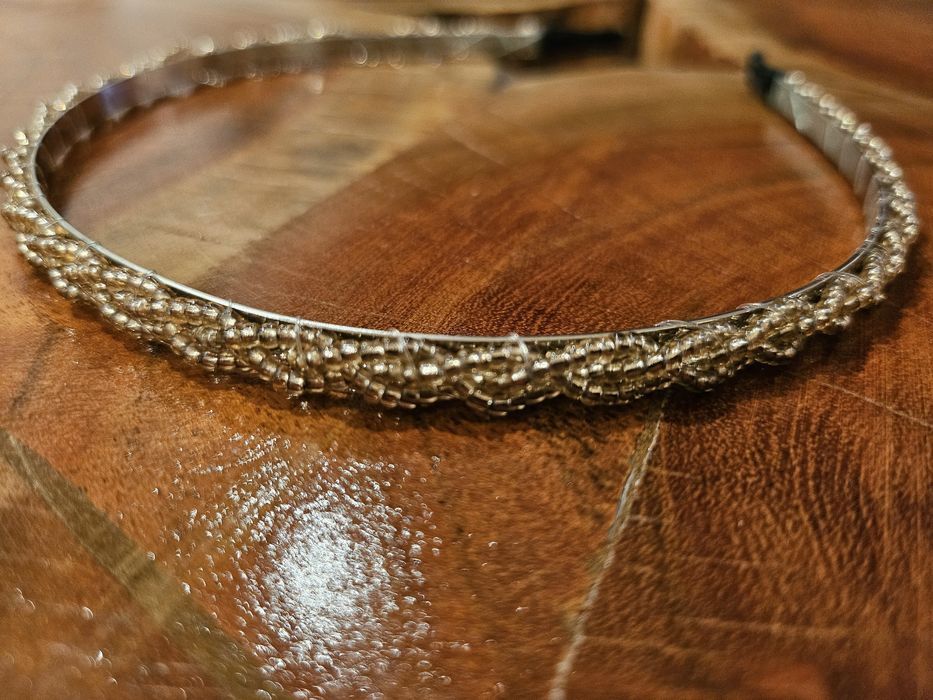 chanel gold диадема