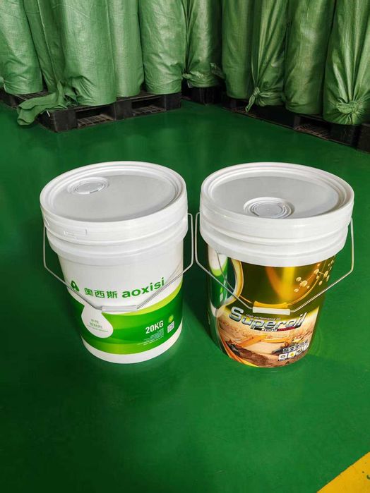 Пластиковое ведро Easy Open с крышкой