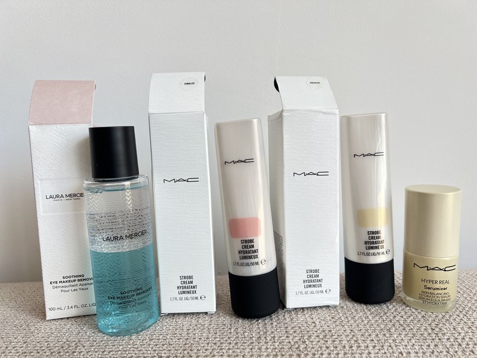 Бяла козметика Tatcha, Bobbi Brown, Laura Mercier, Guerlain, HudaW