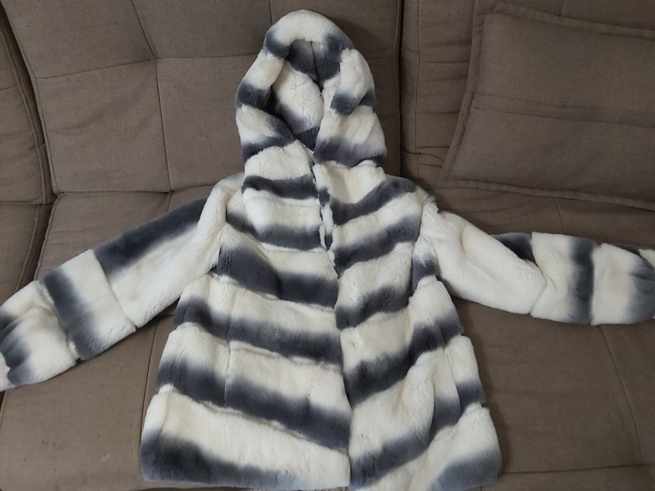 Натуральная шуба из меха бобра