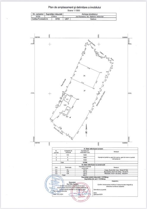 1,08 Ha Intravilan Premium+Casă & Anexe | Sadova–Câmpulung Moldovenesc