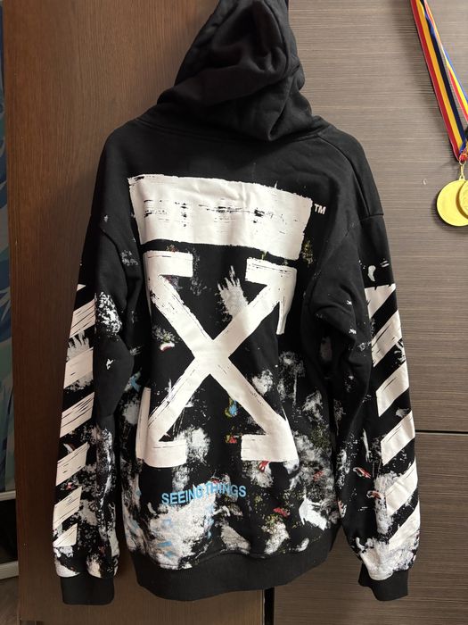 Hanorac off white grafitti nou