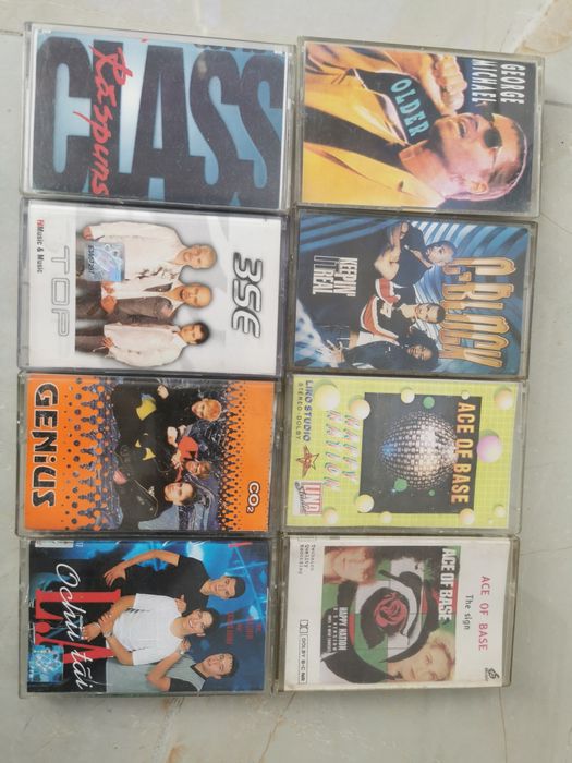 Casete audio Julio Iglesias George Michael 3SE Genius