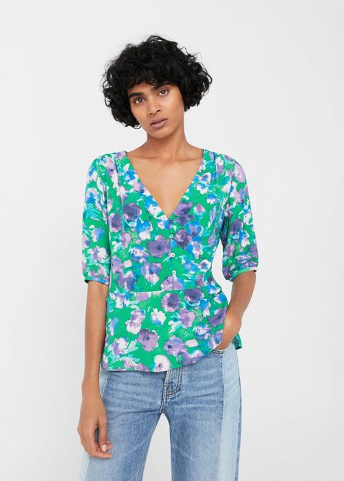 Bluza print floral Mango
