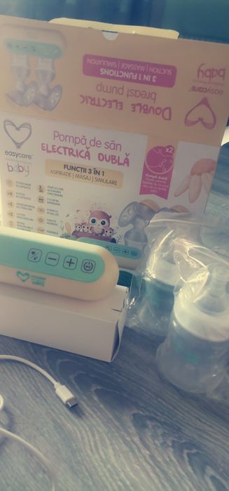 Pompa de san electrica dubla, 3 in 1
