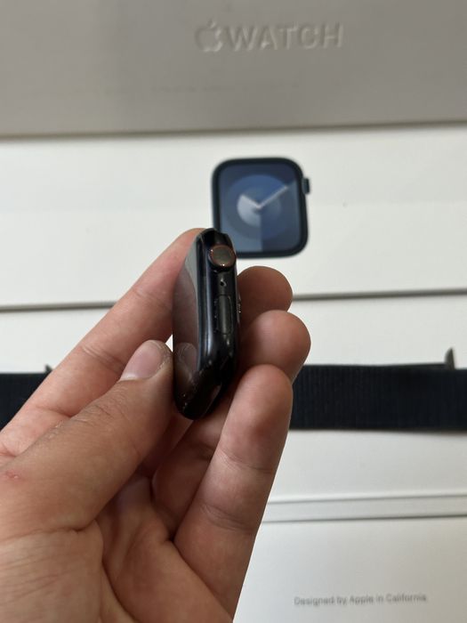 Apple Watch Series 9 45mm Cellular Midnight | Cutie +incărcator + multe brățări