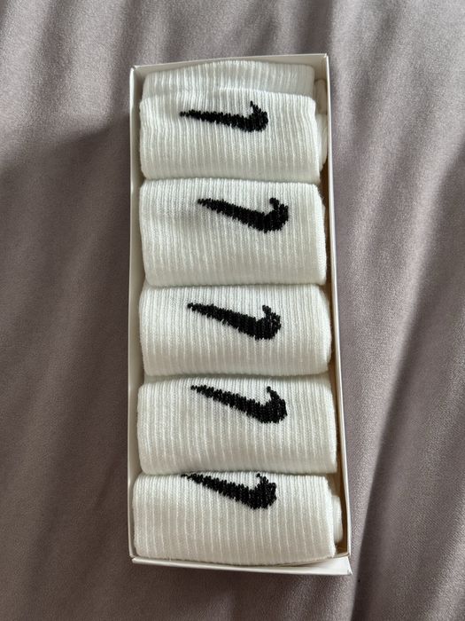 Носки найк новые белые